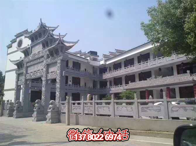 墓地仿古建筑石雕牌坊